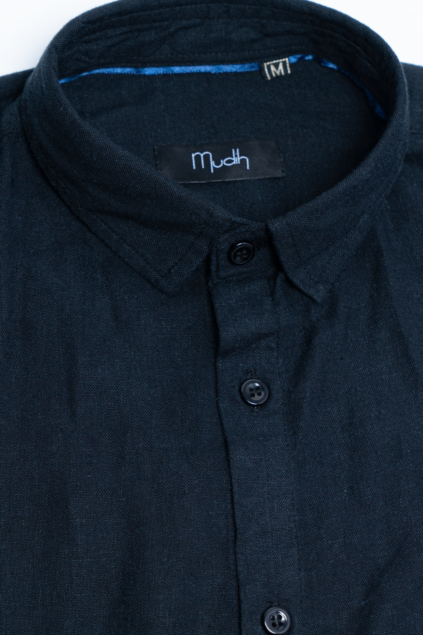 Black Linen Shirt For Men