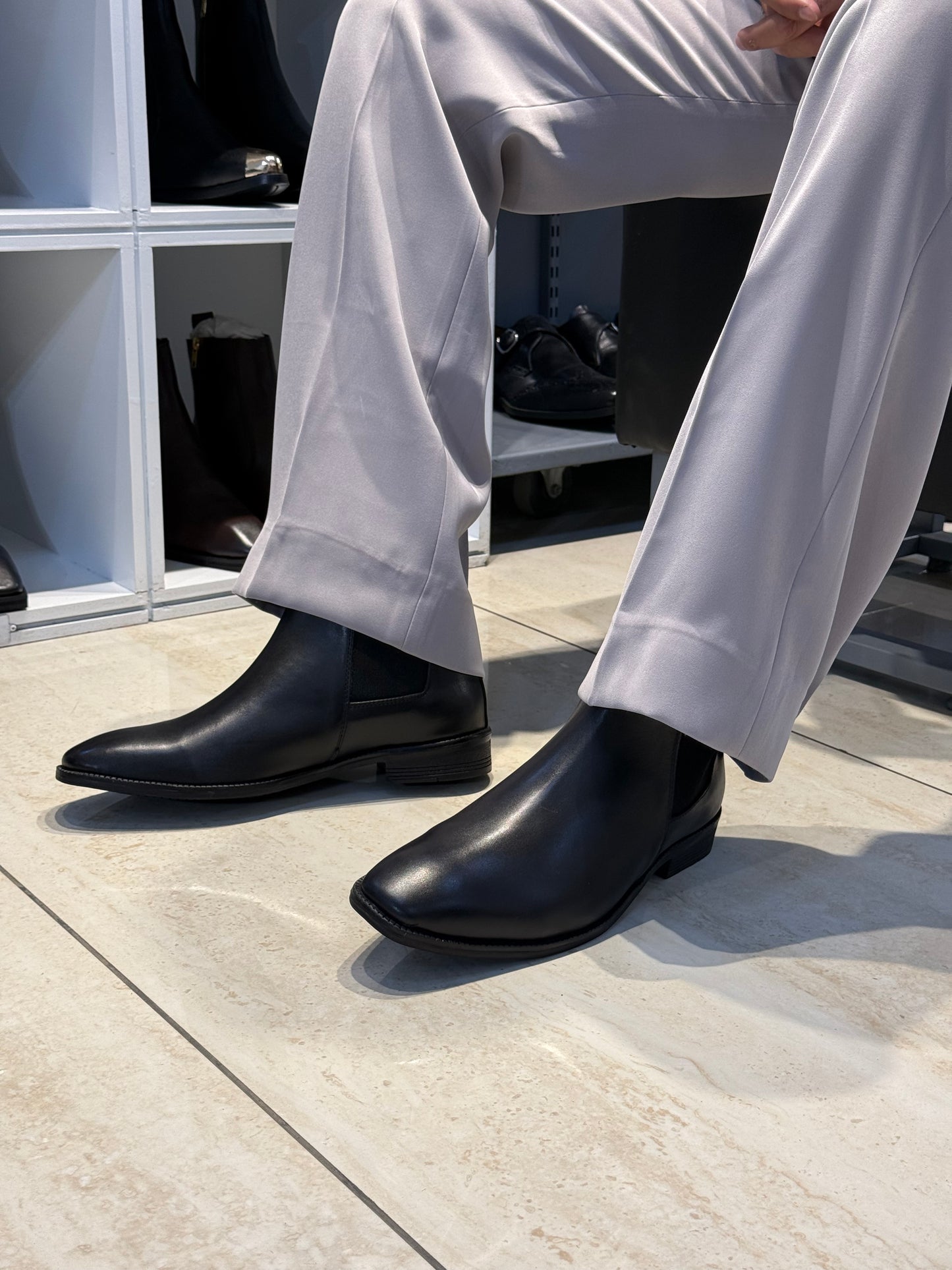 Black Chelsea Boots | Formal/Party Wear |