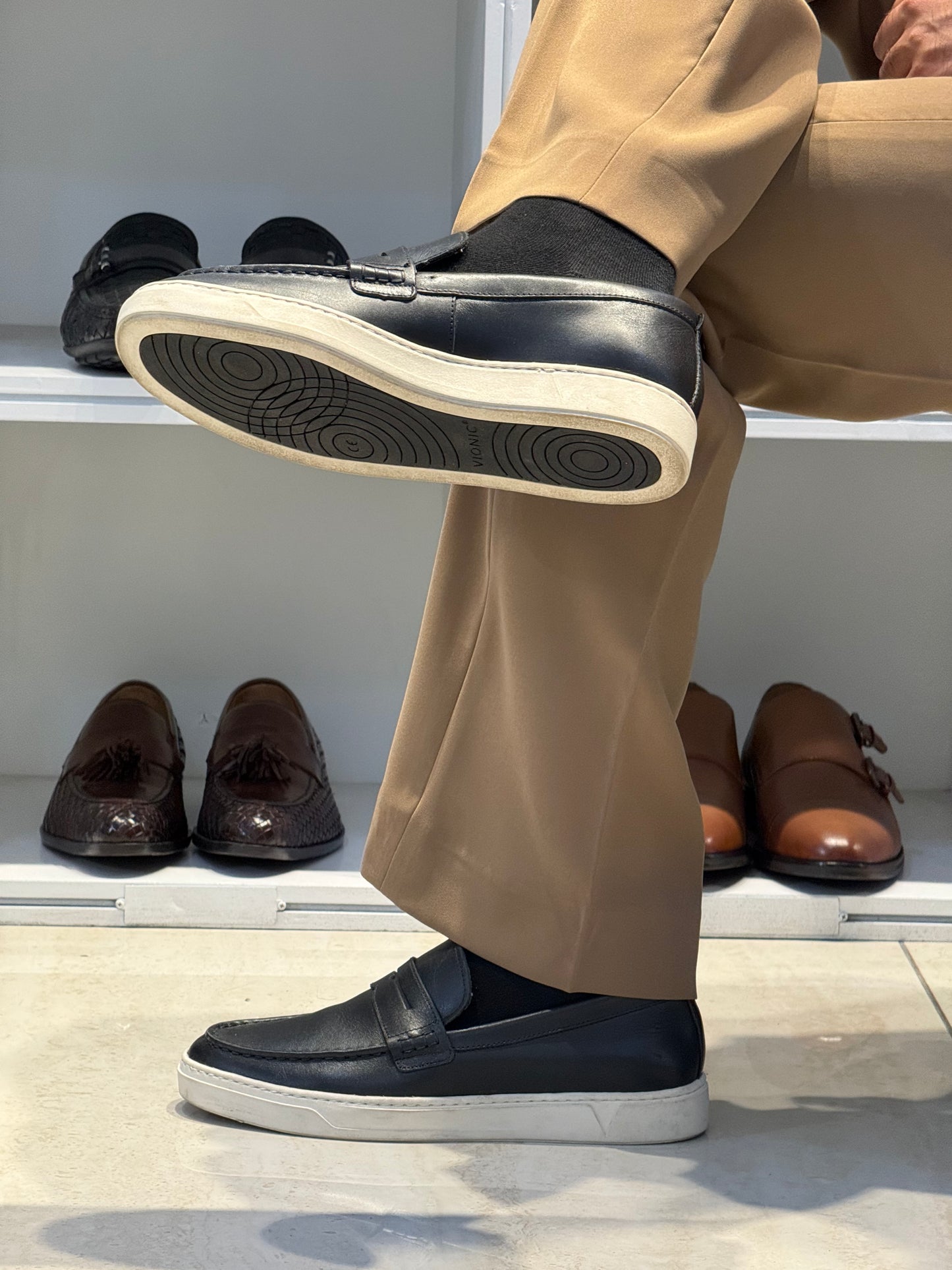 Black Loafer Shoes