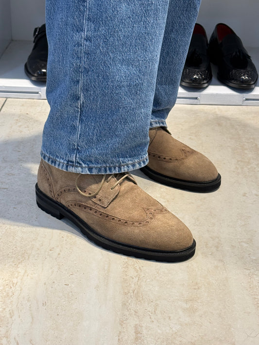 Suede leather Boots | Genuine leather