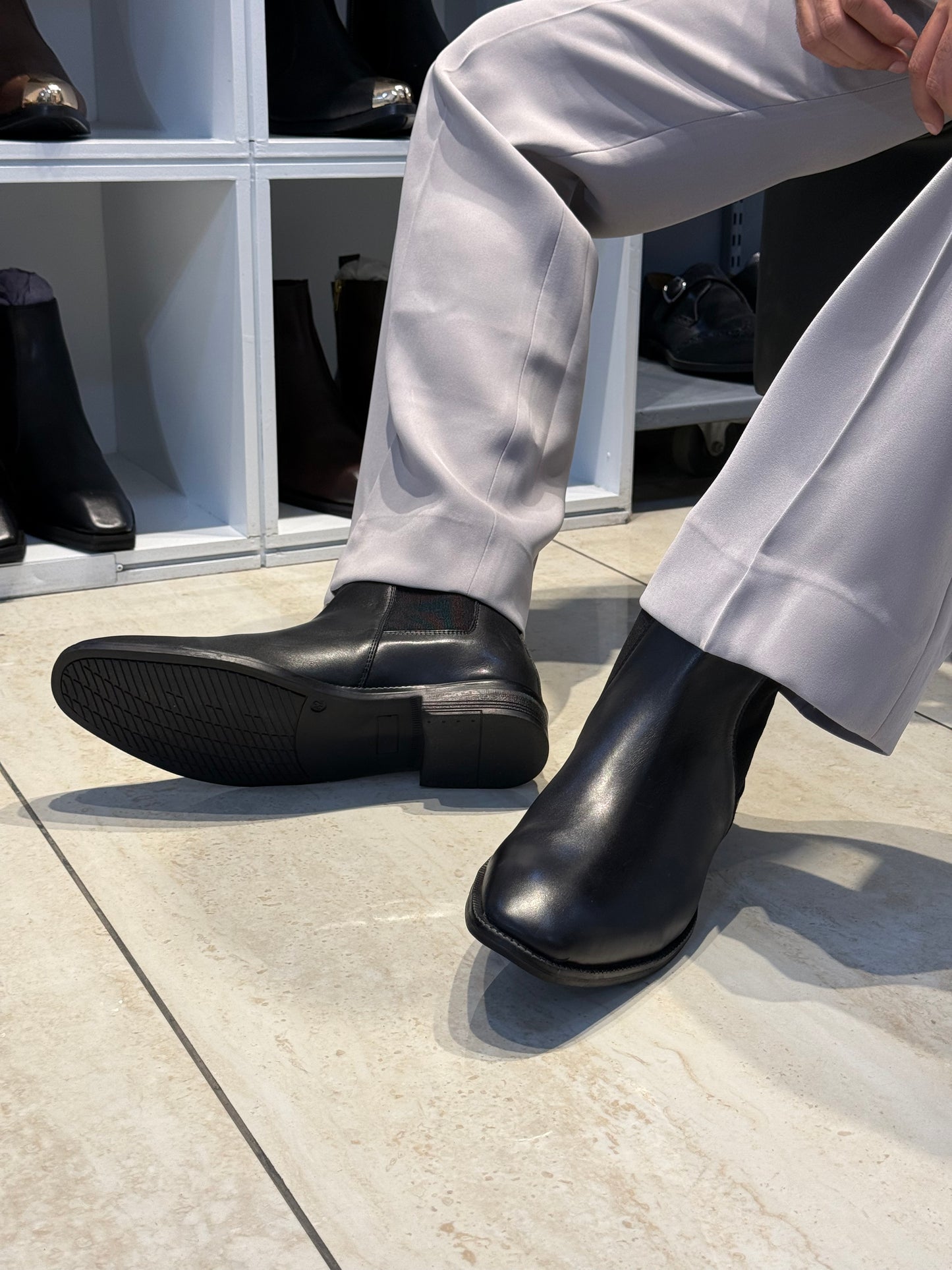 Black Chelsea Boots | Formal/Party Wear |