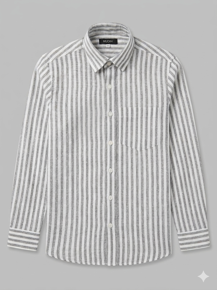 Grey Stripe Shirt