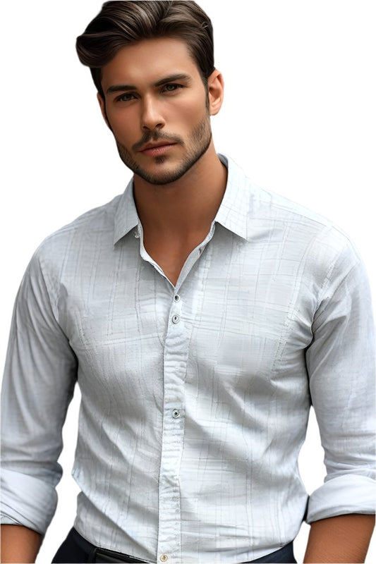 Linen Cotton White Shirt