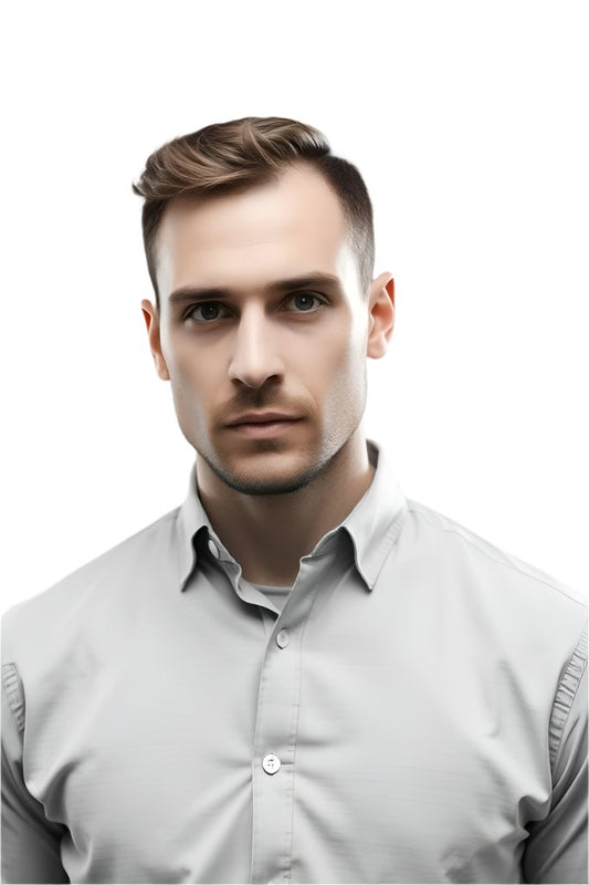 Light Grey Cotton Shirt
